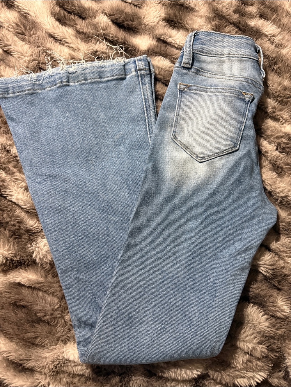 KanCan Light Blue Kids’ Straight-Leg Jeans